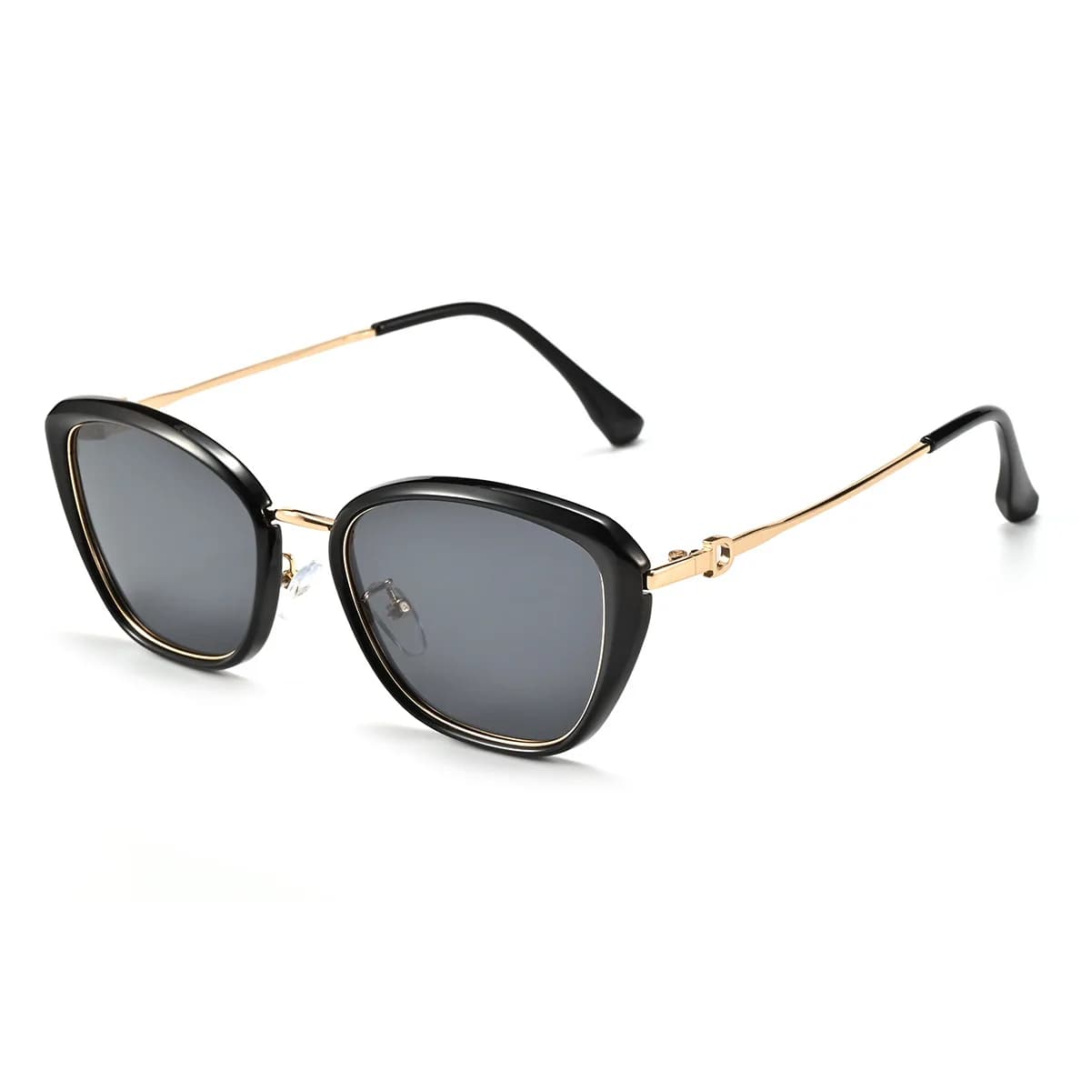 New Fashion Polarized Sunglasses Women UV400 Gradient Lens Sun Glasses Cat Eye Retro Square Luxury Brand Oculus