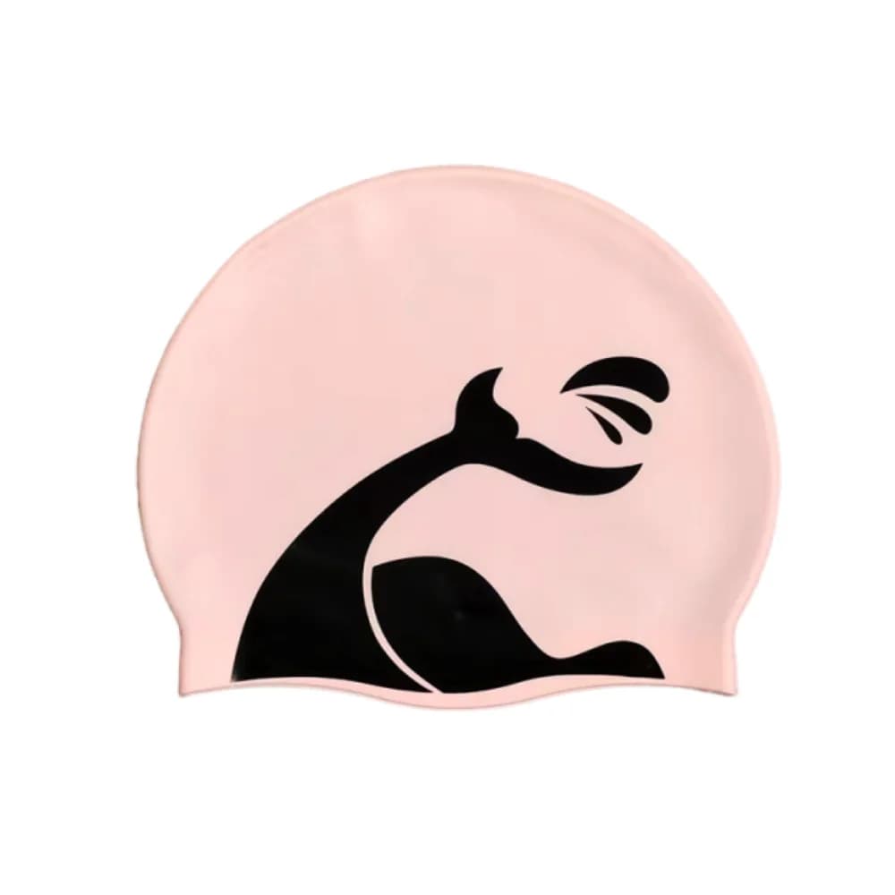 Cuffia da Nuoto Comoda Taglie Forti, Antiscivolo, Protezione Orecchie, Cuffia da Bagno in Silicone Elastico, Cappello da Immersione Professionale