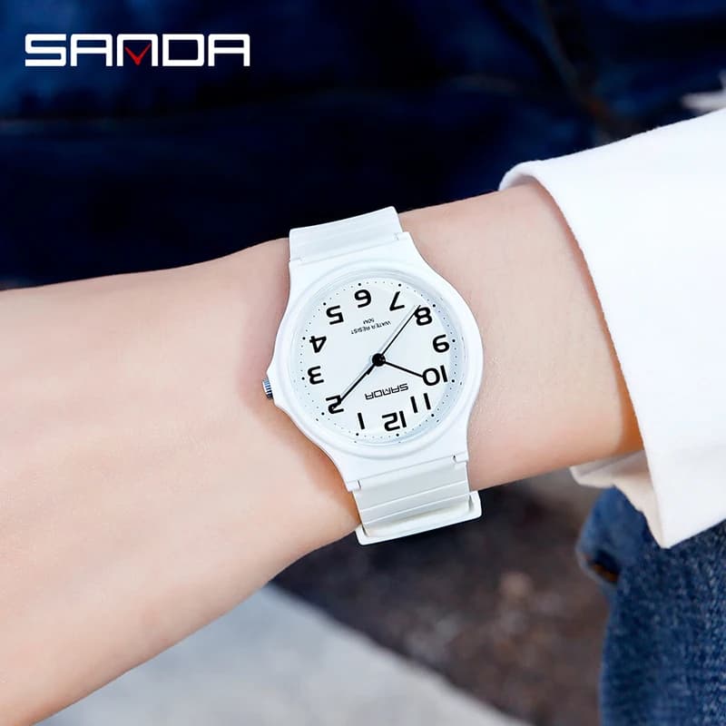 New Unisex Sport Watch for Middle School Students Fashion Simple Women Watches for Lady Quartz Wristwatch Waterproof Reloj Hombr