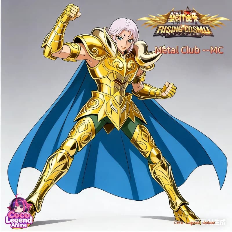 In Stock Metal Club/MC Saint Seiya Myth Cloth EX Aries Mu Gold Knights of The Zodiac Action Figure Toy Gift Collection