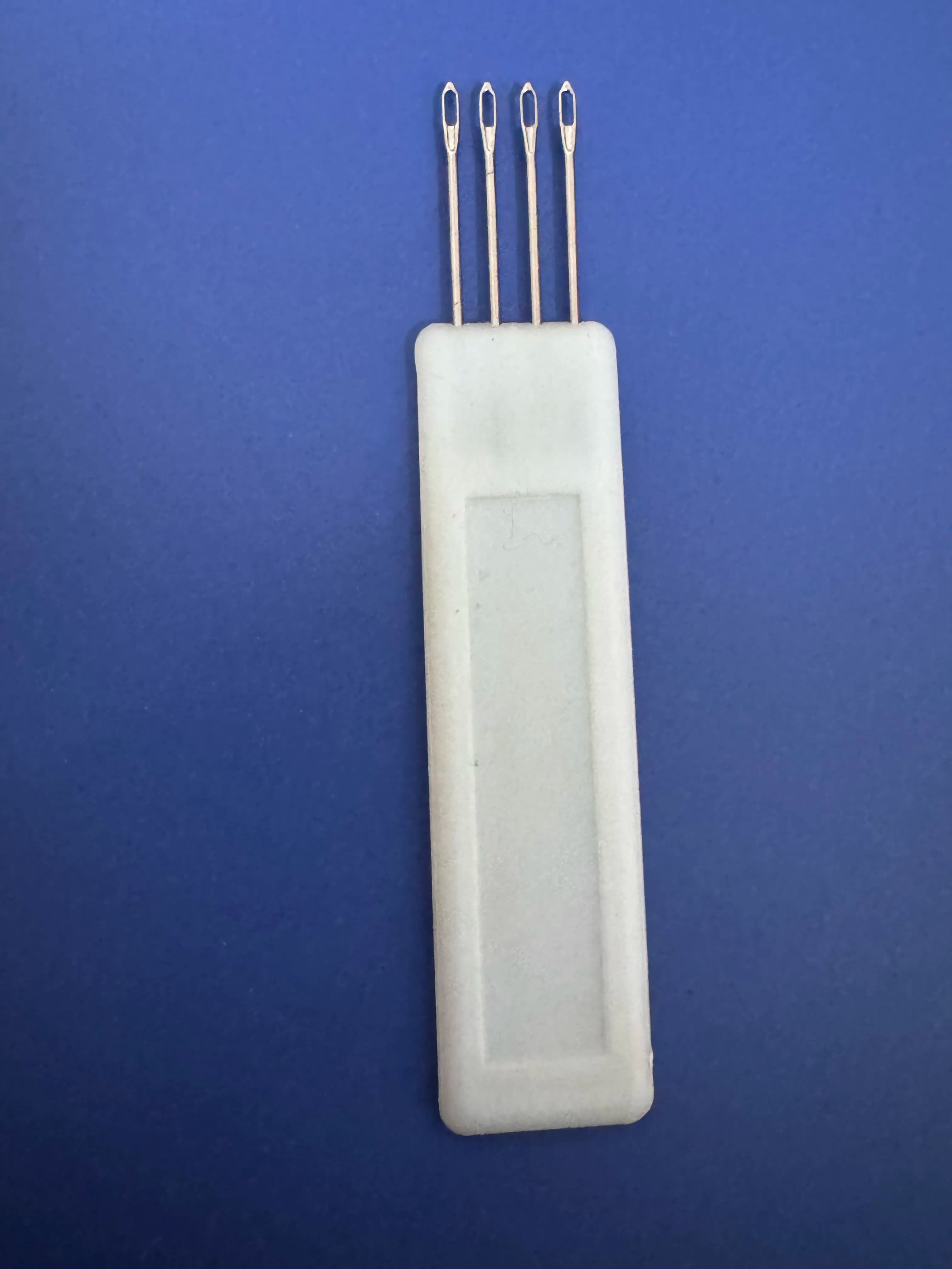 5 pz. Trasportatore di filo a 5 aghi per macchina tessile Brother, marca Silver Flute, con distanza tra le 4 griffe 45mm