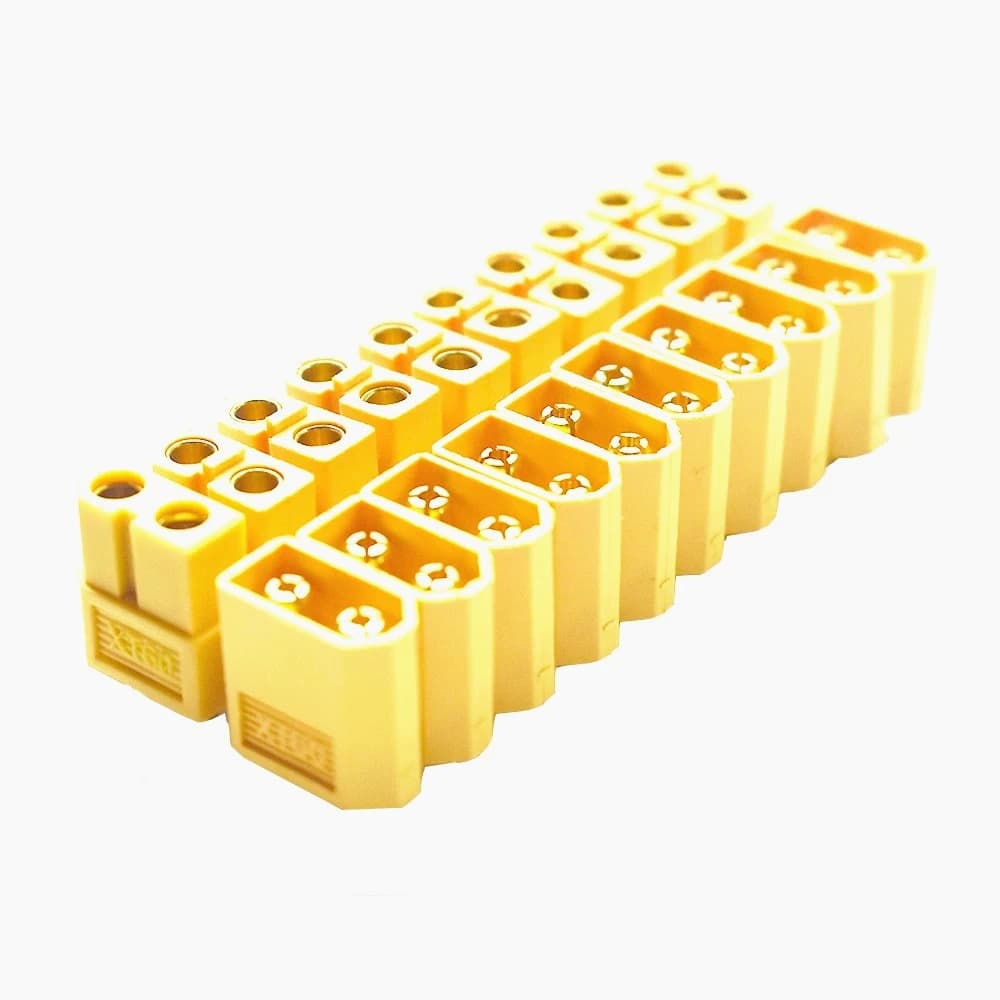 Connettori a Proiettile 5/10pz XT60 XT-60 Maschio Femmina XT30 XT90 per Batterie Lipo RC, Motore, ESC e Cavo di Ricarica