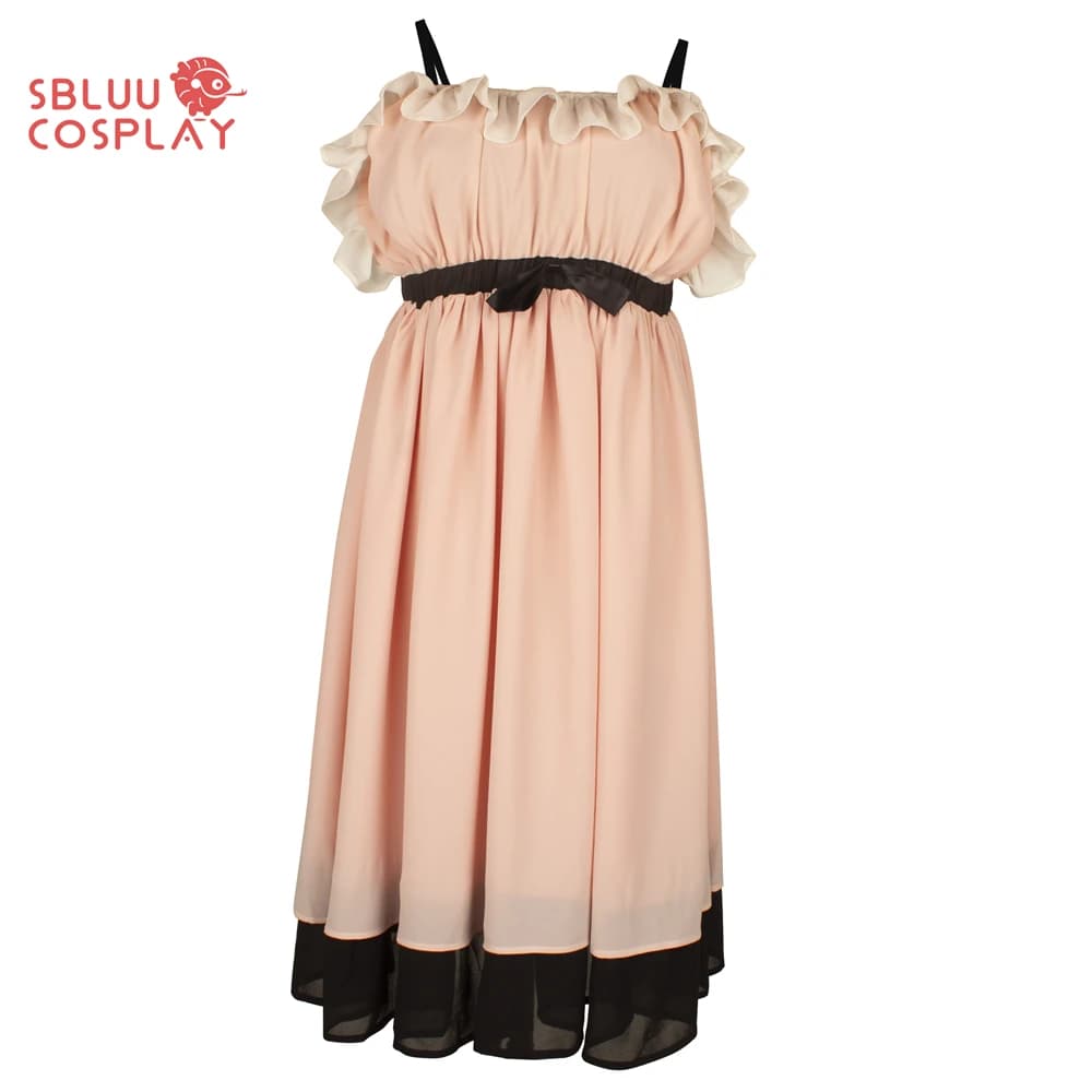 SBluuCosplay Sword Art Online Cosplay SAO Asuna Yuuki Pajamas Pink Dress Cosplay Costume