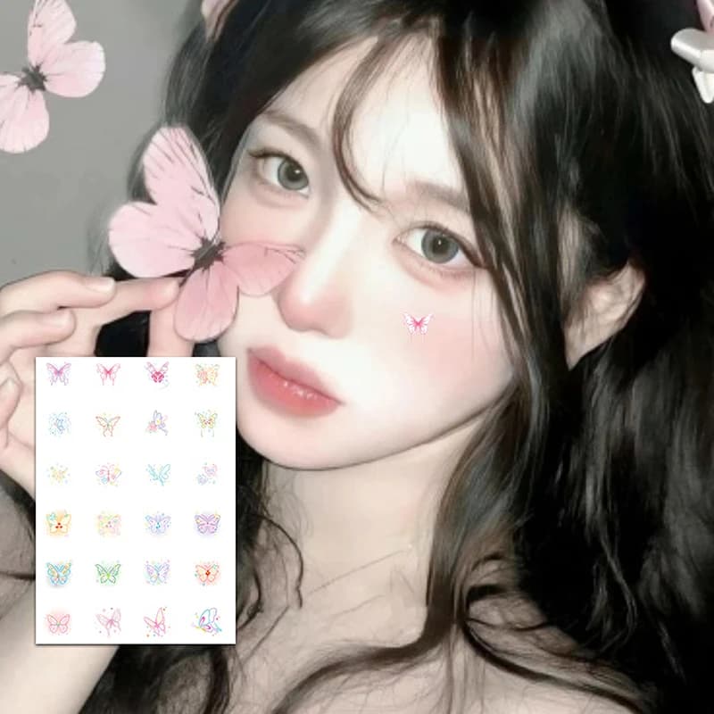 96 pcs Invisible Butterfly Acne Patch Reducing Brufoli Black Points Non-irritating Corrector Face Spot Tools for Skin Care Waterproo