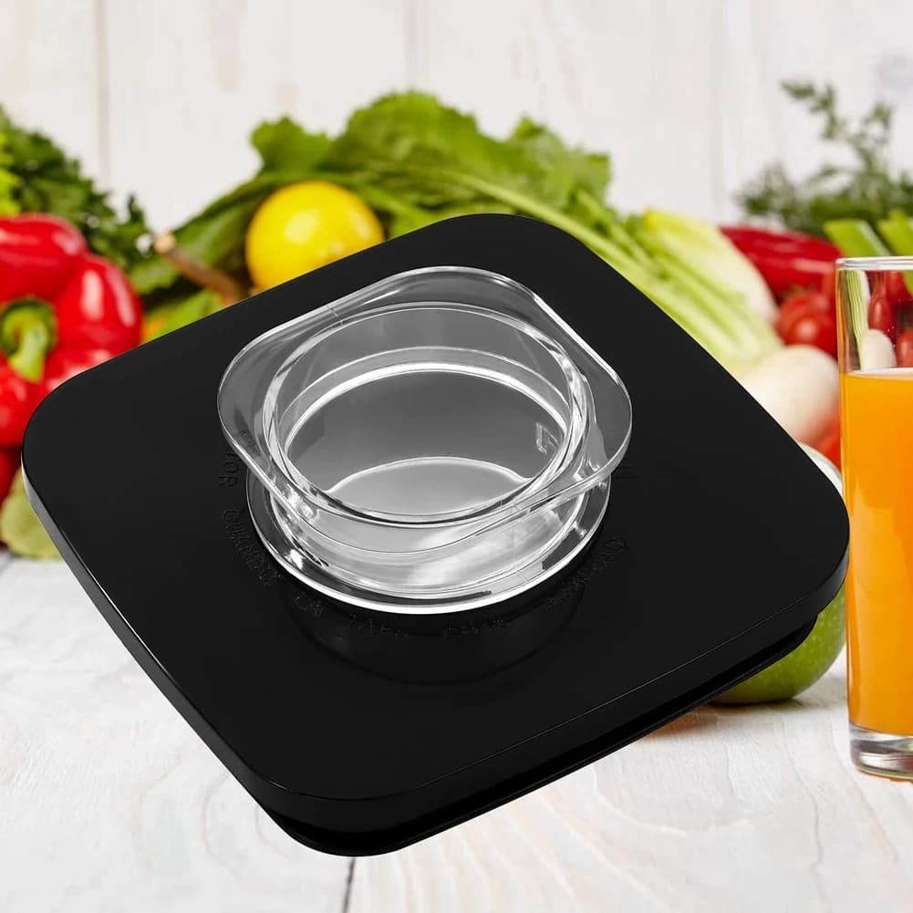 B01C-10X Blender Square Lid And Center Cap For Os-Ter Blender Jar Fit For 4903 Blender Square Jar Lid Replacements