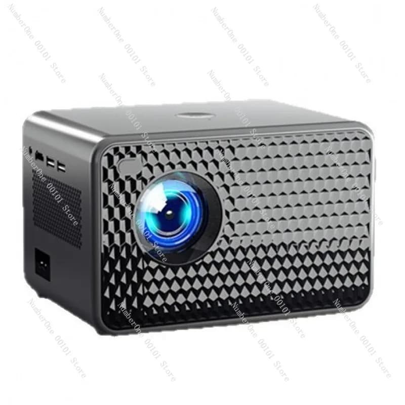 Mini Proiettore Ultra HD Portatile per Casa, Camera da Letto, Teatro Familiare, Dormitorio Studentesco, Mirroring dello Schermo Smartphone, Proiezione su Parete Bianca