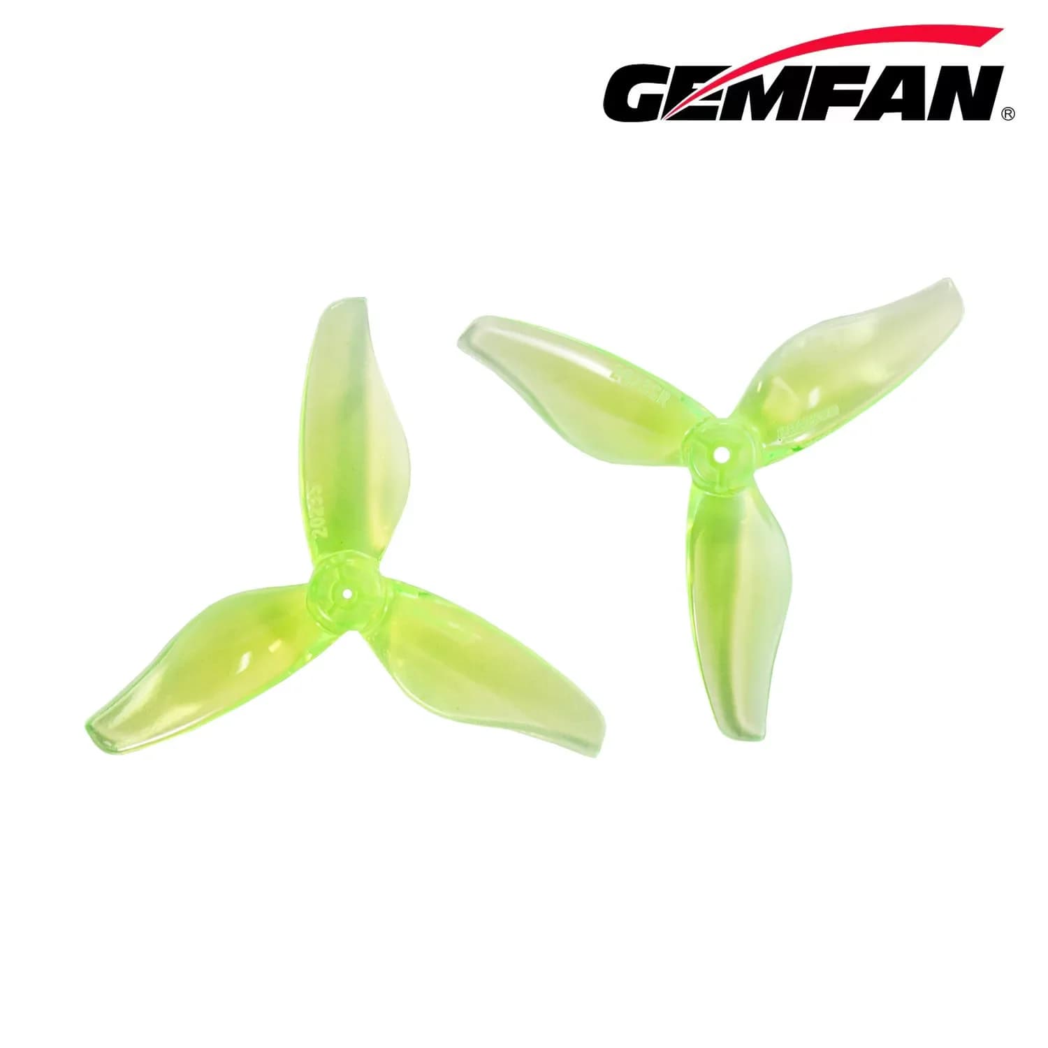 4 pairs Gemfan Hurricane 2023S propeller to 3 blades 1.5mm for RC FPV Racing Freestyle 2 inches toothpick drones 1105 1103 motor
