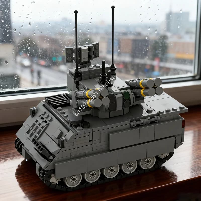 909pcs MOC Creator Expert ADATS 1 Scale Model Building Blocks Construction Christmas Gift Toys DIY Education Creative Idea