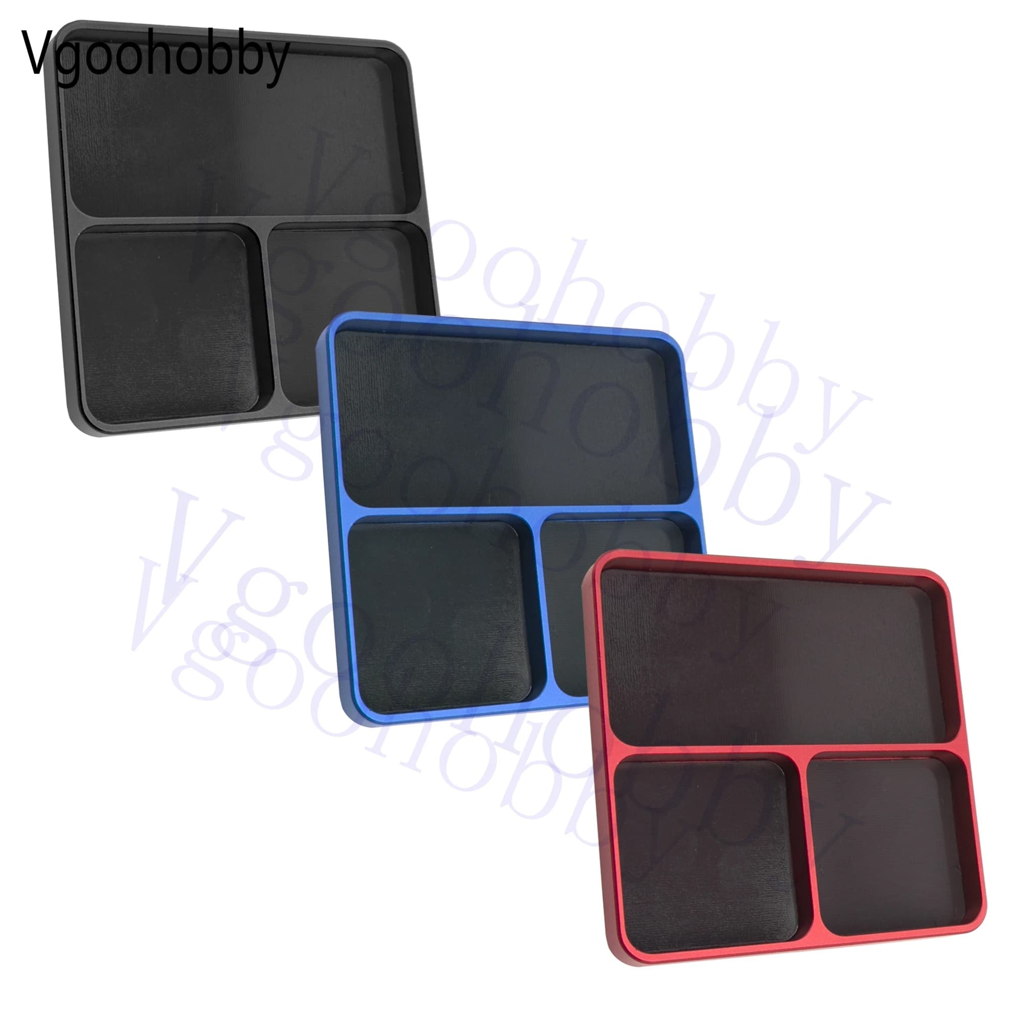 Vassoio Organizzatore Magnetico per Viti - Porta Viti per Modelli RC, Elettronica, Riparazione Telefoni, Porta Utensili Piccoli con Magnete Medio