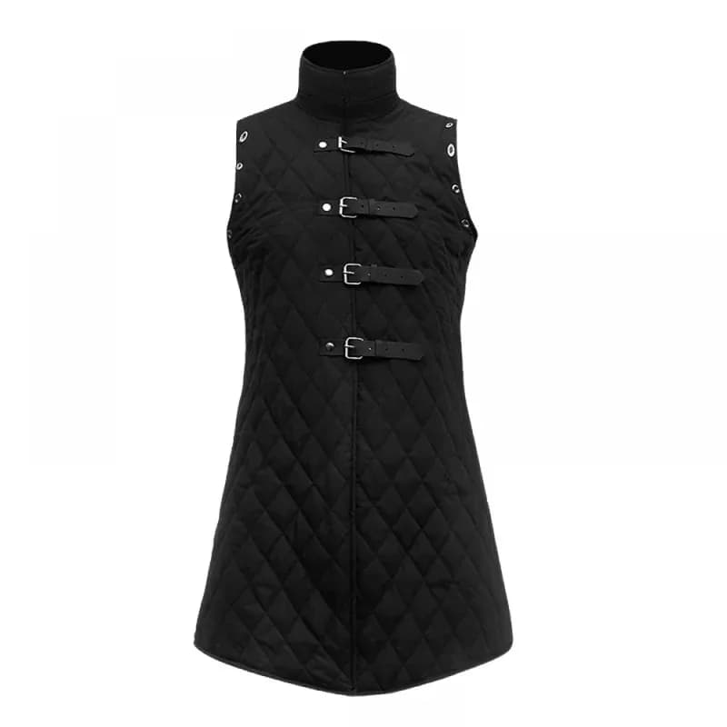 xixixi Gambeson Gilet Giacca senza maniche imbottita spessa Cappotto per uomo Armatura Tessuti di cotone Abito Costume medievale Halloween Ou