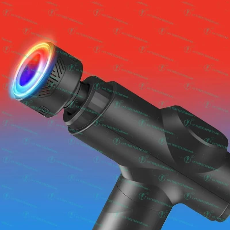 Pistola massaggiante professionale portatile, terapia caldo-freddo per il recupero dei tessuti profondi - massaggiatore muscolare elettrico per atleti