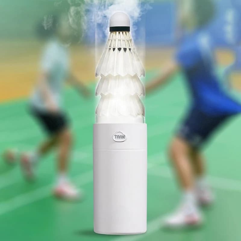 Mini Umidificatore per Badminton Silenzioso e Leggero, Umidificatore Durevole per Volani, Accessori Portatili per Palline
