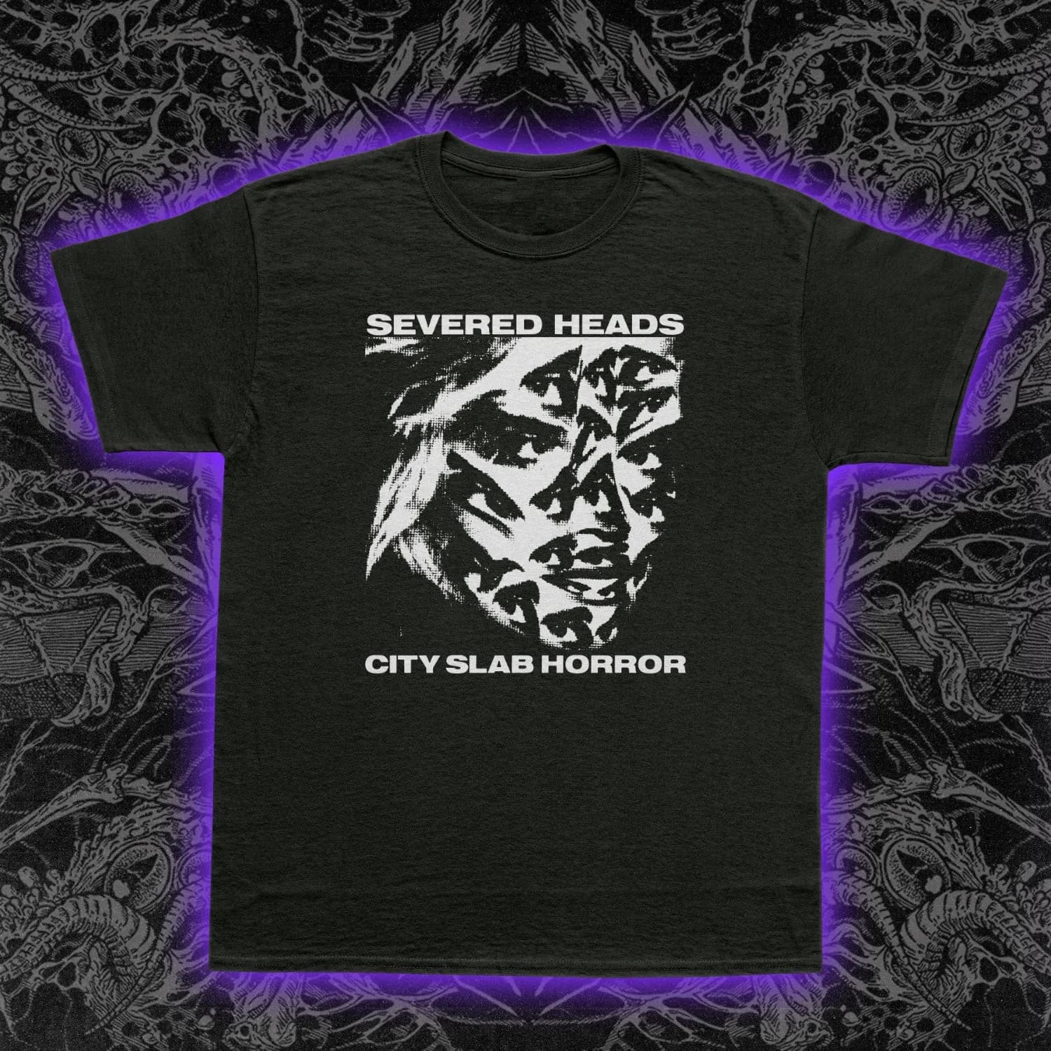 T-shirt Severed Heads City Slab Horror, musica industriale, pop esperimentale, anni '80, S-5