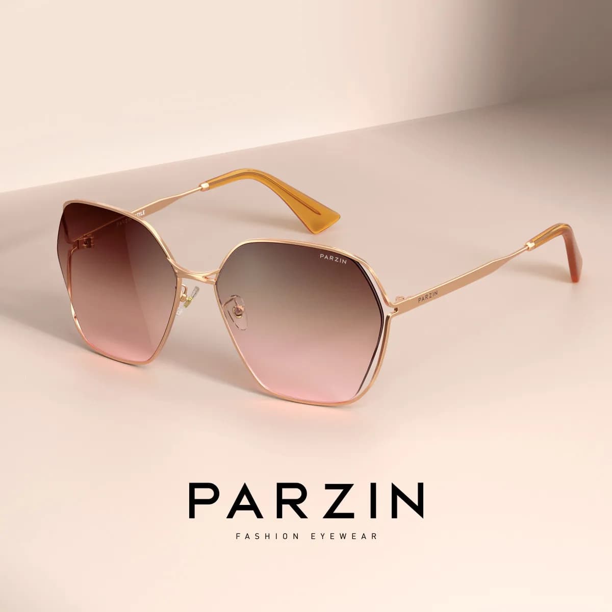 PARZIN Sunglasses For Women UV Protection Gradient Color Lenses Sun Glasses Ladies Shades Driving Glasses 8303