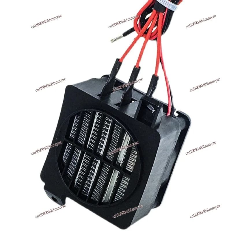 Bassa tensione 12V24V con ventola 90 * 60MM Temperatura costante PTC Piastra riscaldante in ceramica Riscaldatore elettrico ad aria Armadio di disinfezione