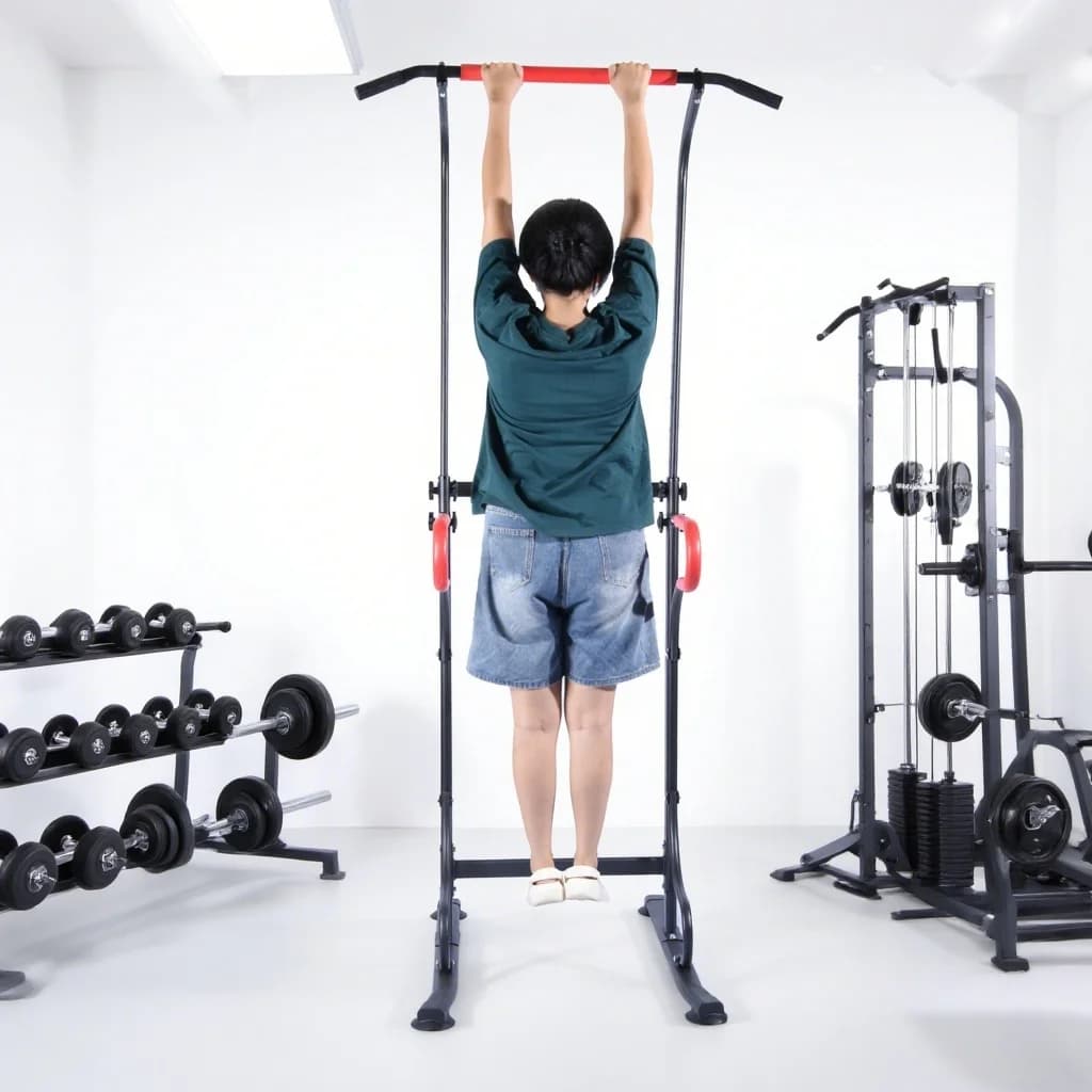 Horizontal bar Traction bar for frame adjustable steel door 3 in1 Recently
