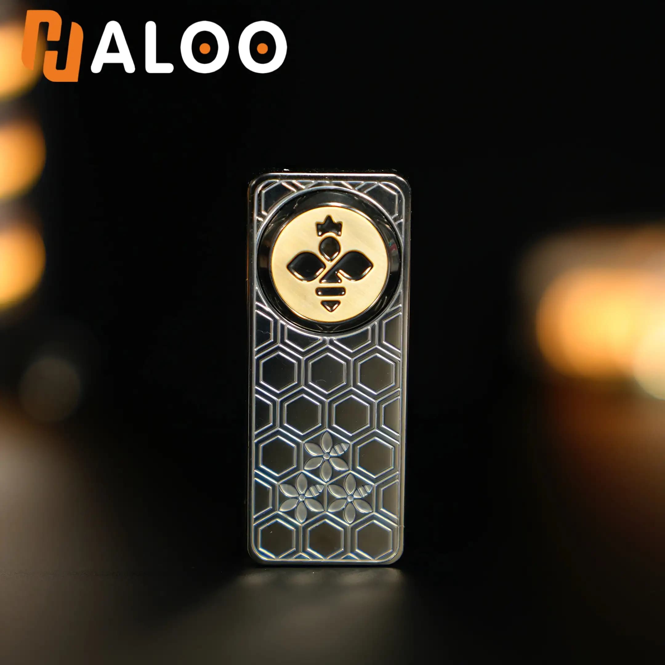HalooPlayer Bee King Fidget Spinner, Giocattoli Antistress EDC, Spinner Manuale Anti-Ansia per Adulti e Bambini
