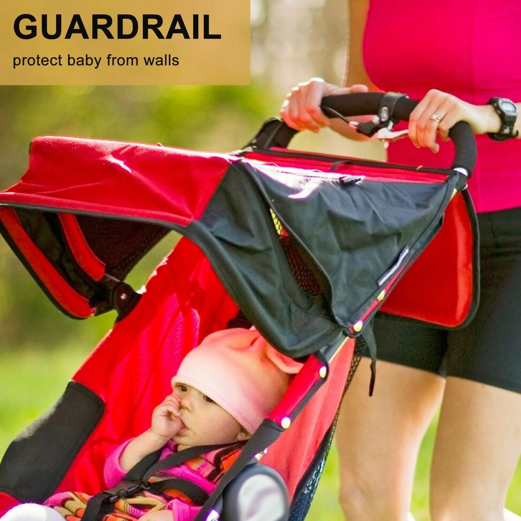 Lo-ok Accessori per passeggino Passeggino Bracciolo Barra paraurti Passeggini Carrozzina Parte