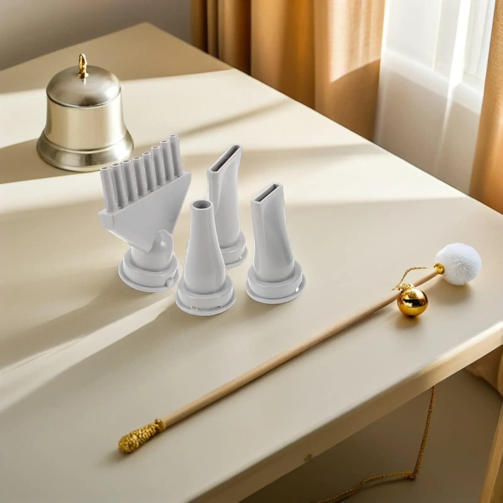 4 Pieces Ugelli ABS Plastic Concentrators for Hair Dryer, Spare Parts for Dogs, Professional Styling Accessories