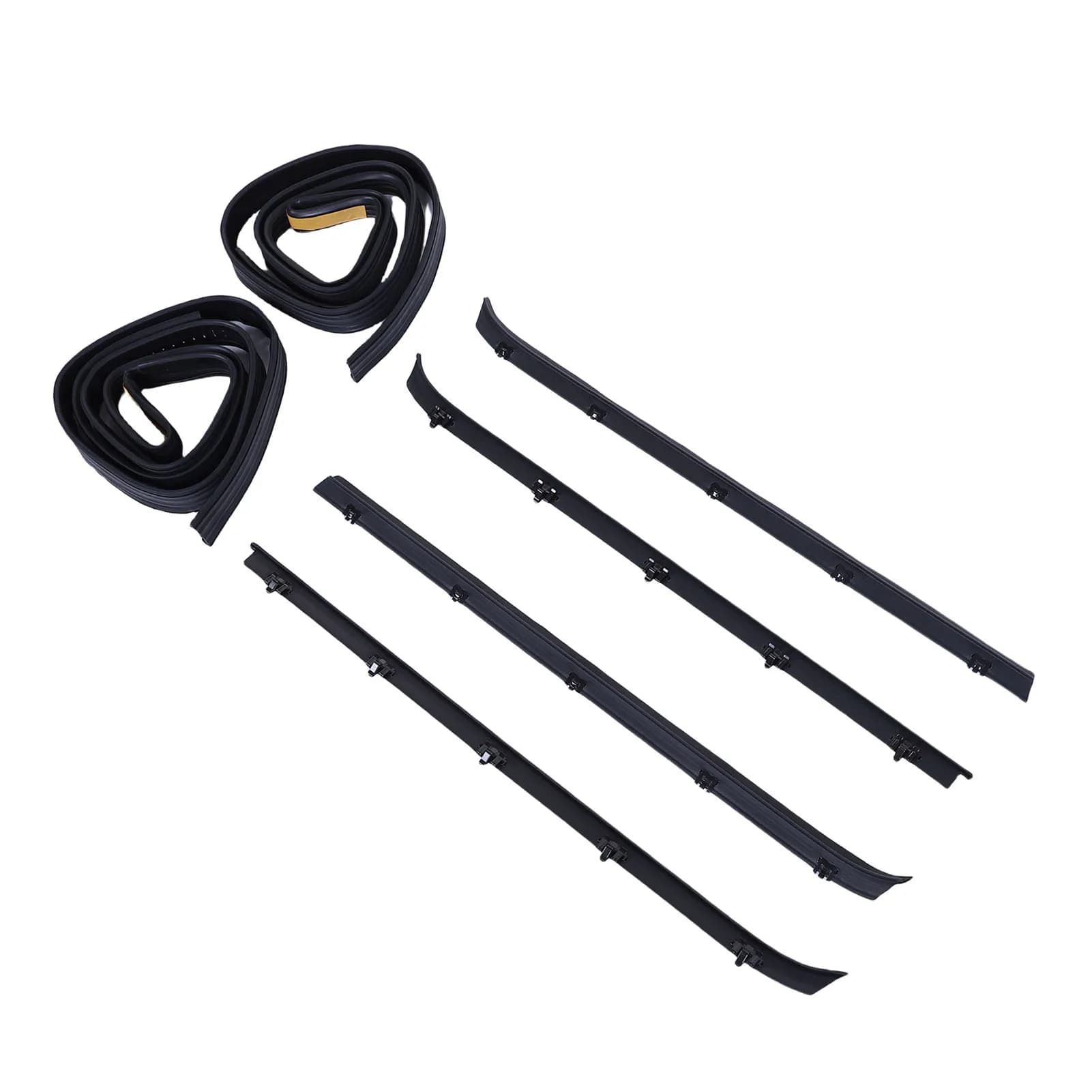 Kit guarnizione per finestrino porta anteriore 15569071 Guarnizione per finiture in feltro di ricambio per guarnizioni canale di corsa per C1500 C2500 C3500 K1500 K2500