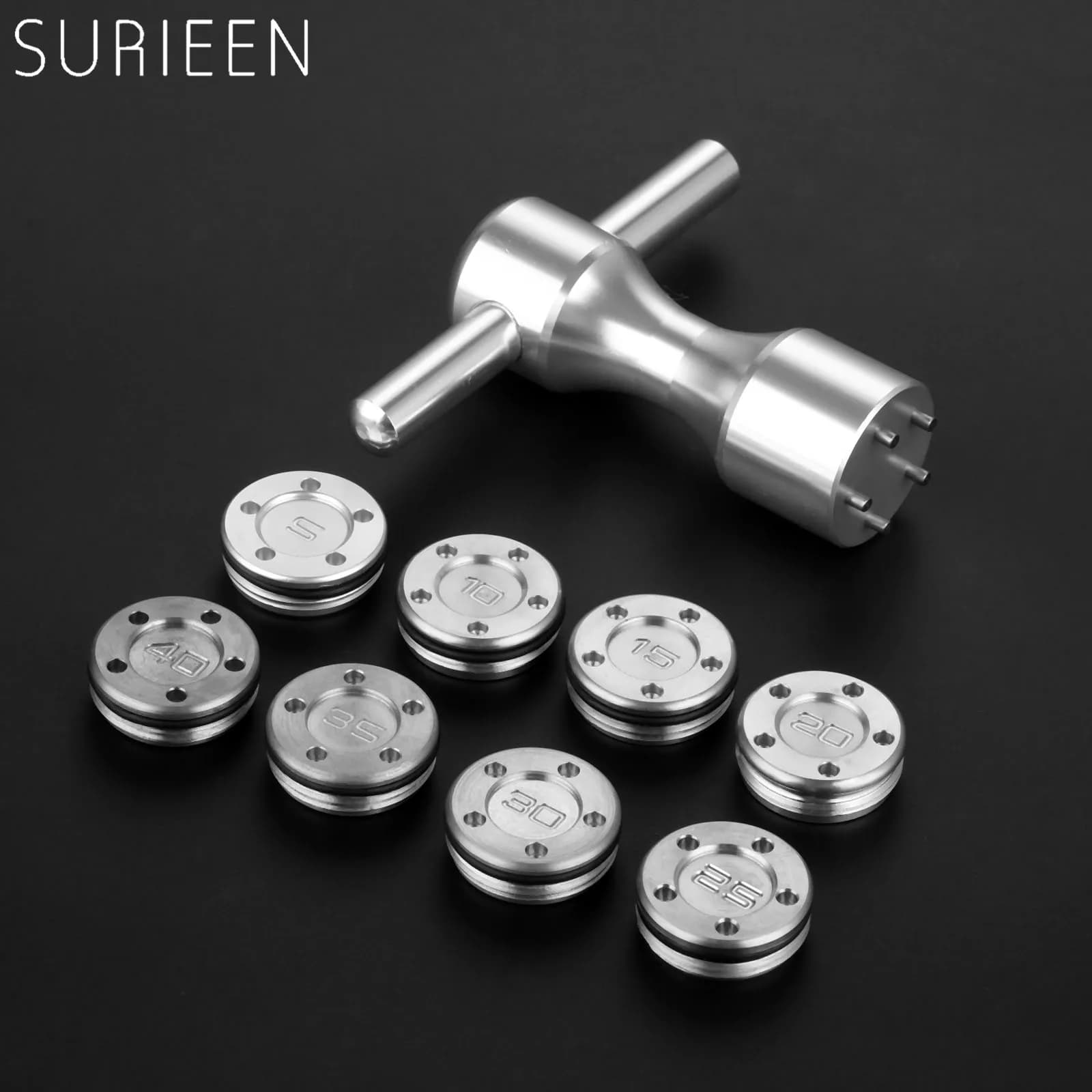 1 paio (2 pezzi) pesi da Golf con chiave inglese per Scotty Cameron Putters accessori per testa da Golf Club 5g 10g 15g 20g 25g 30g 35g 40g