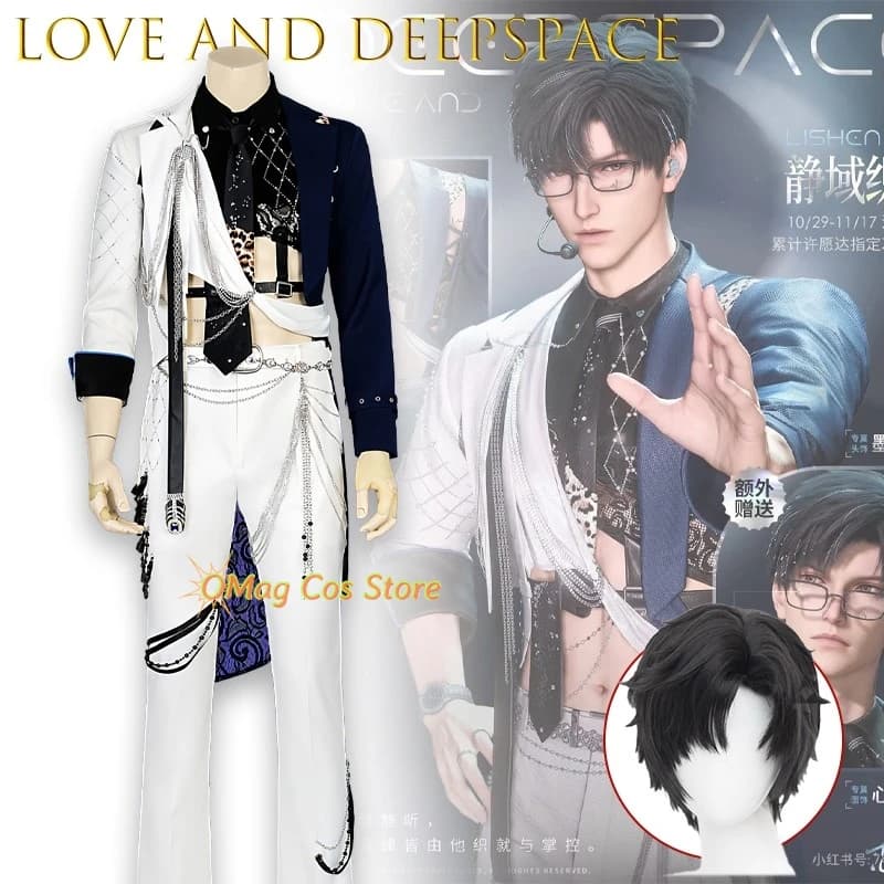 Love and DeepSpace Zayne Cold Fusion to the boiling heartbeat Performance on stage Cosplay Costume Soul Character of the game Role play