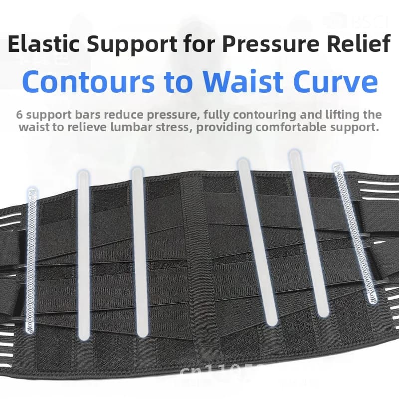 Fixed compression belt for support corset for breathable nylon sports life for squat training, fitness and racing life support