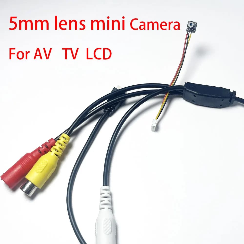 Super Small Mini Analog Camera 700TVL HD Color CCTV Security Surveillance Camera DC 12V For AV TV Monitor PAL 6x6mm PCB Cam 5V