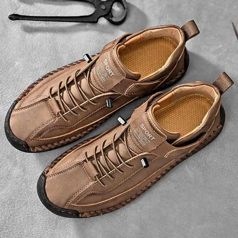 Spring-Autumn 42 Summer Moccasins for Men woven shoes Sneakers wide Sport Runing low cost New collection Brands Sapa