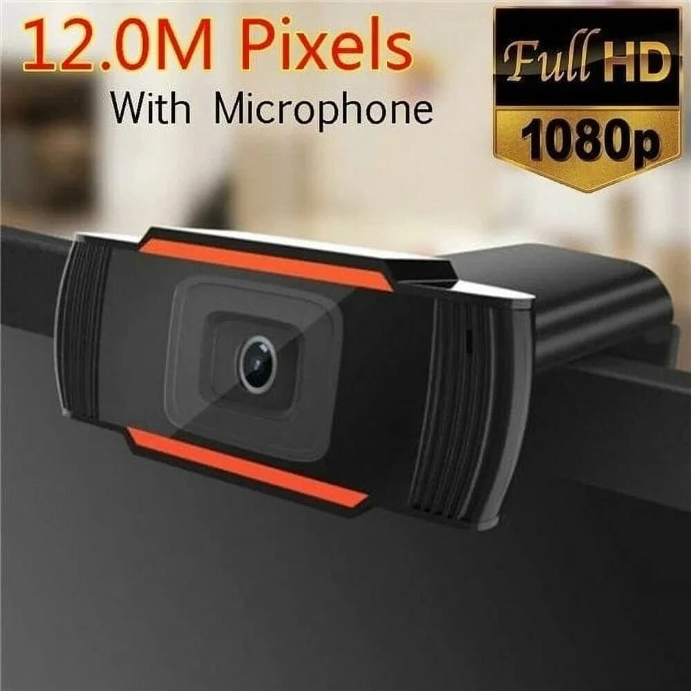 Full HD 2K 1080P Computer Webcam for PC with Microphone USB Spina Automatic Focus for Camera for Live Video Conferences