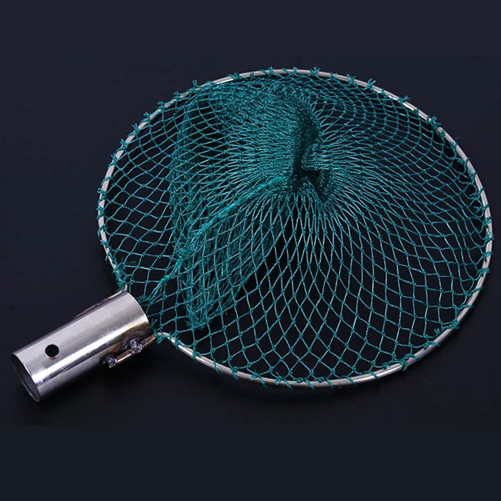 Testa di rete da pesca densa con testa di rete per attrezzatura da pesca, testa di rete per la pesca all'aperto in acqua dolce e salata