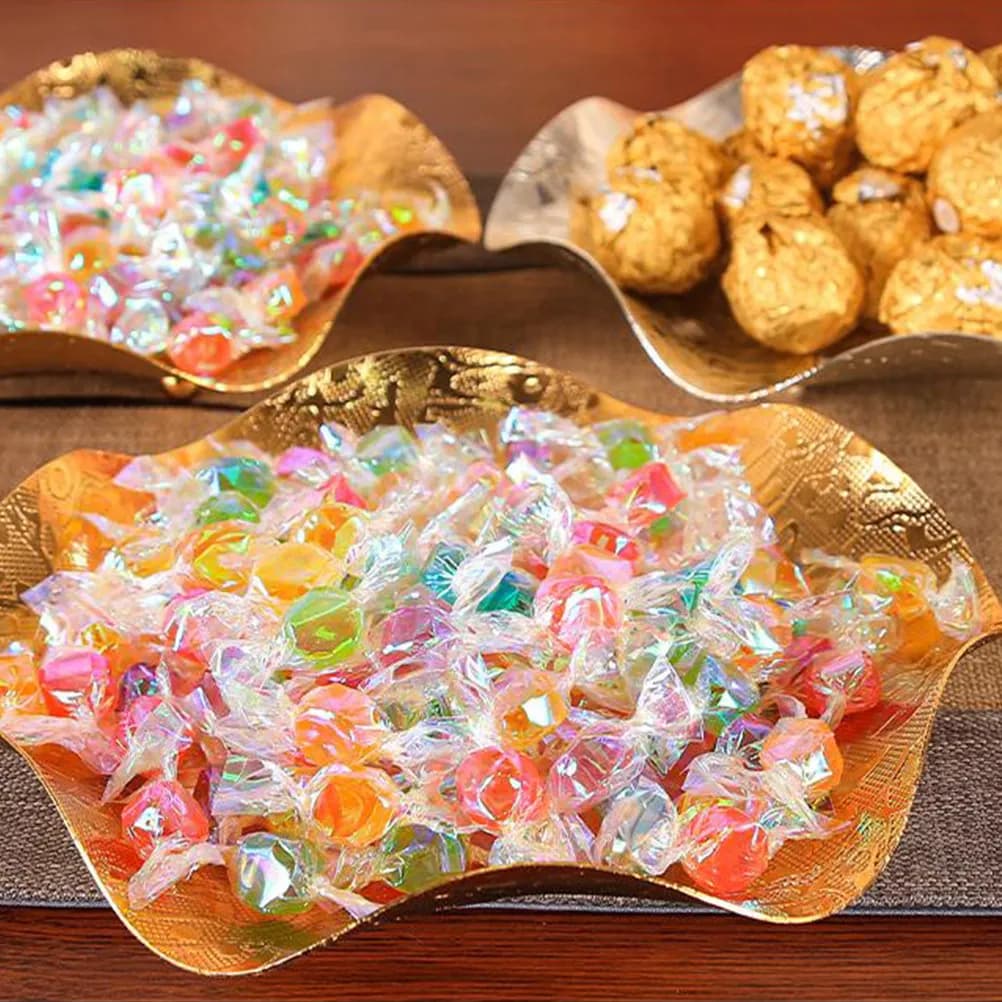 Piatto per Frutta in Lega, Contenitore Multifunzione per Snack, Vassoio Decorativo per Dessert, Accessorio Domestico per Noci, Biscotti e Frutta Secca