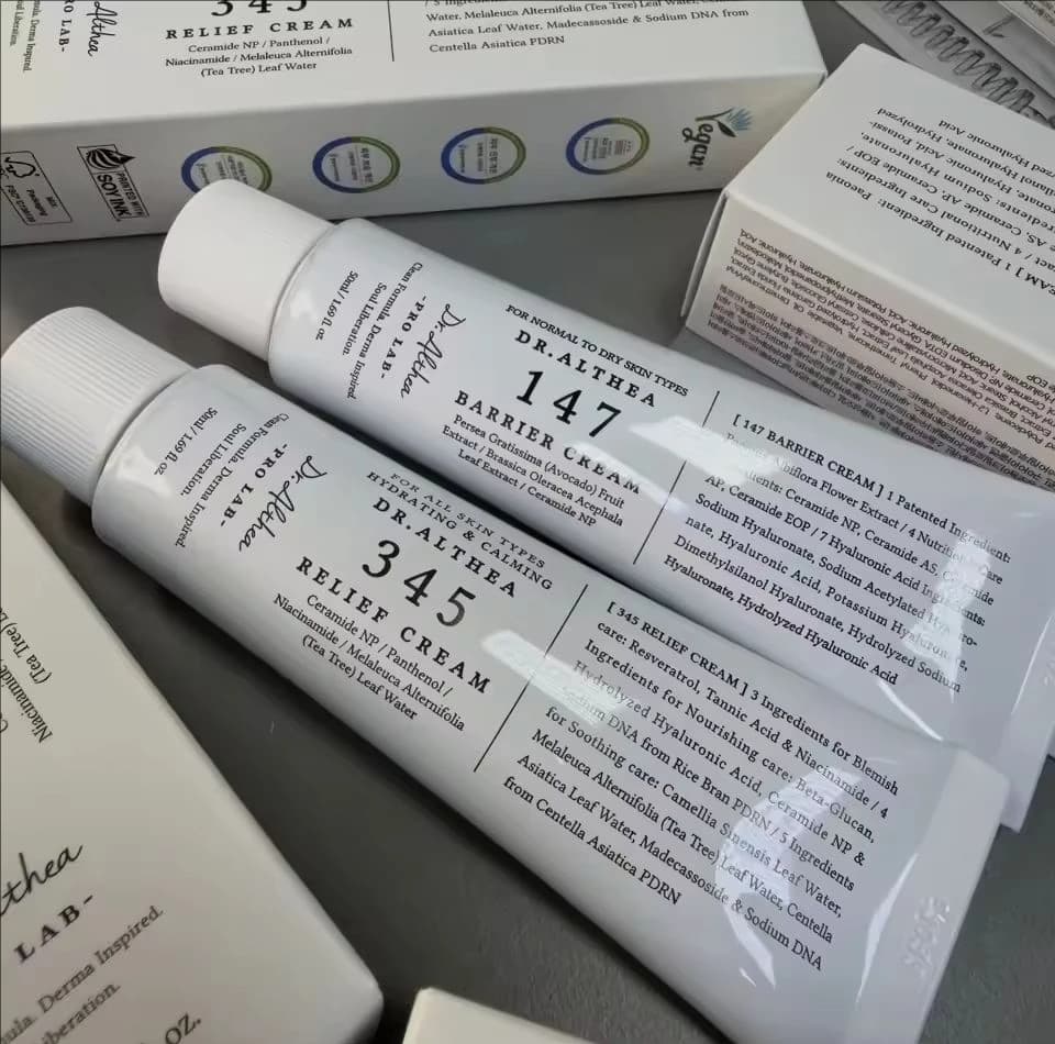 Dr.Althea Crema Antiossidante Coreana 345 147, Crema Idratante Riparatrice per il Viso, Delicata Essenza di Vitamina C per la Cura della Pelle