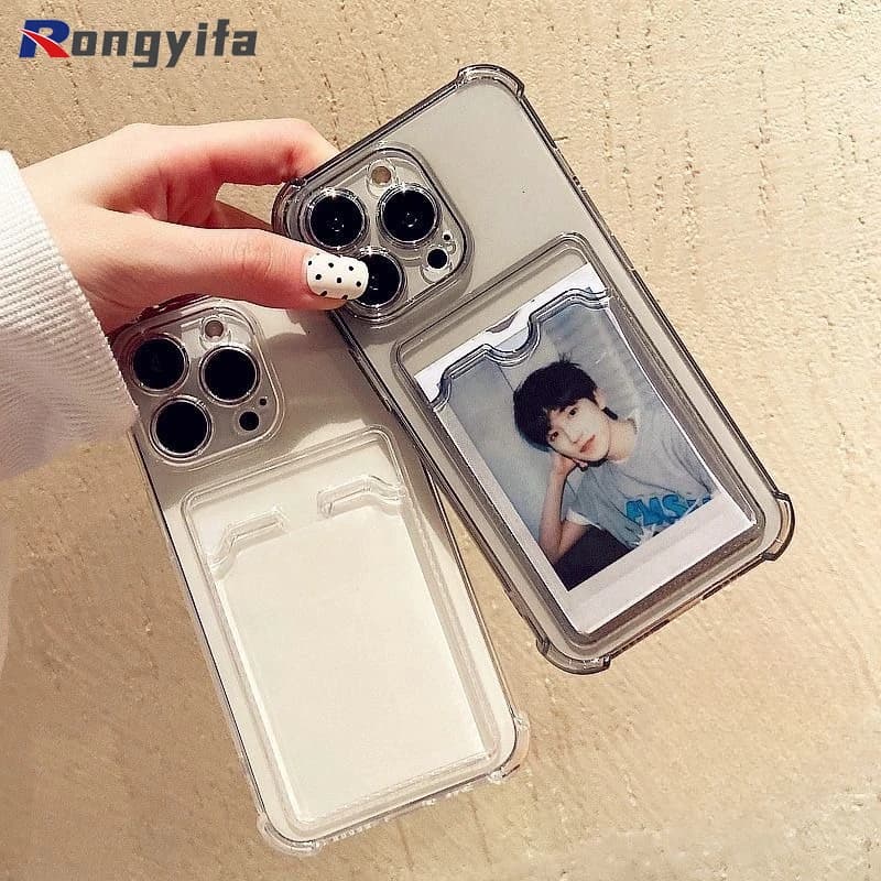 Per Xiaomi 13T 12T Pro 12 11 Lite Poco C55 C40 C31 X6 M6 M5S X5 X3 M3 M2 Pro NFC Porta carte fotografiche Custodia morbida Custodia antiurto