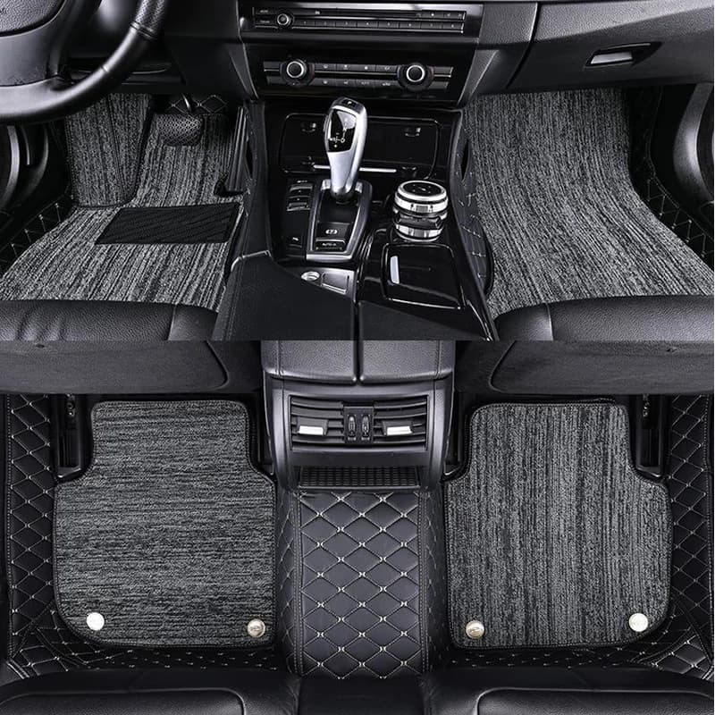 Custom Double Layer Colored Car Mat for BYD Dolphin Year 2023 2024 2025 Car Mat Accessories Indoor Part