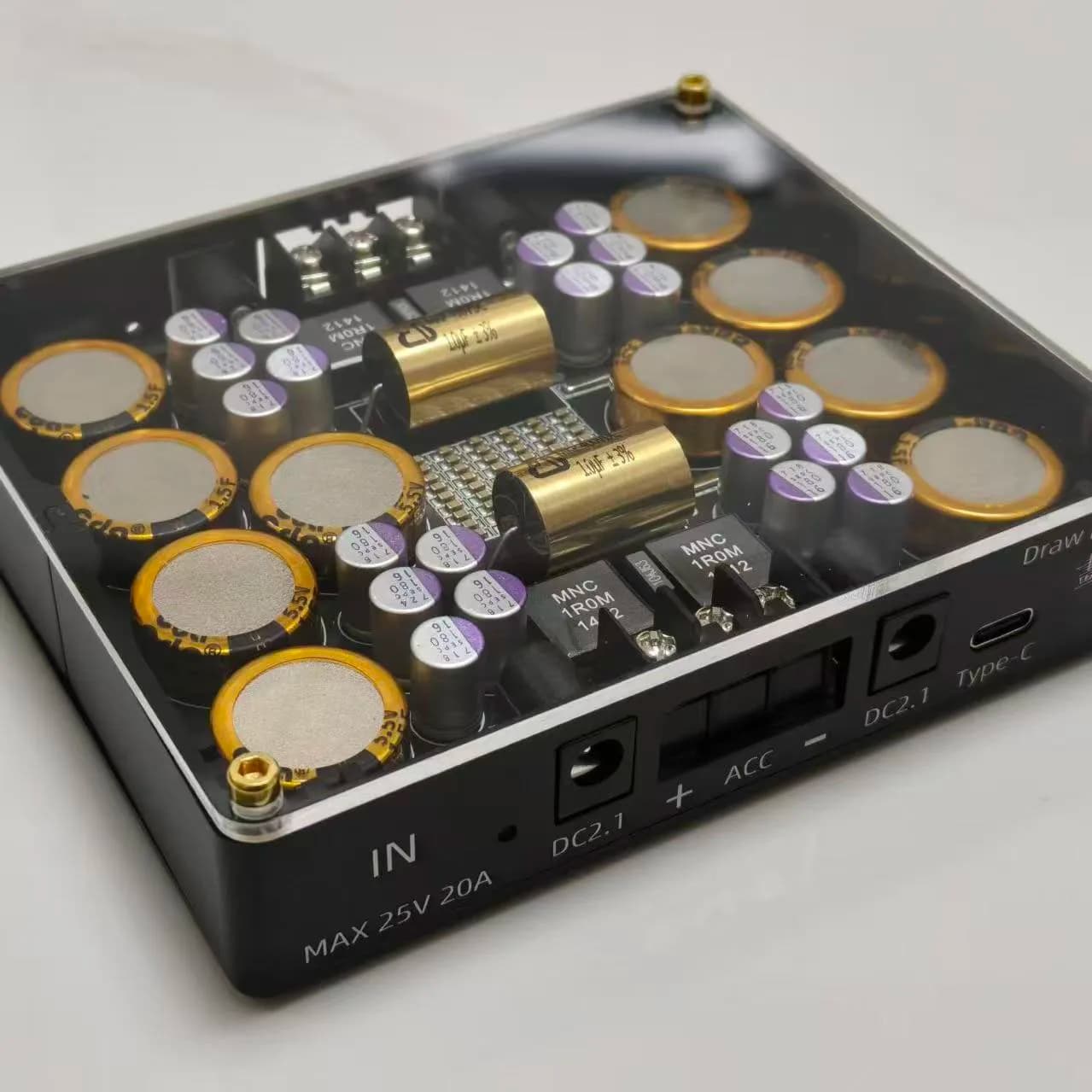 Dragon Paint V2 HiFi Power Conditioner Audio Purifier Linear Power Supply DC Filter for Amplifier DAC Raspberry Pi