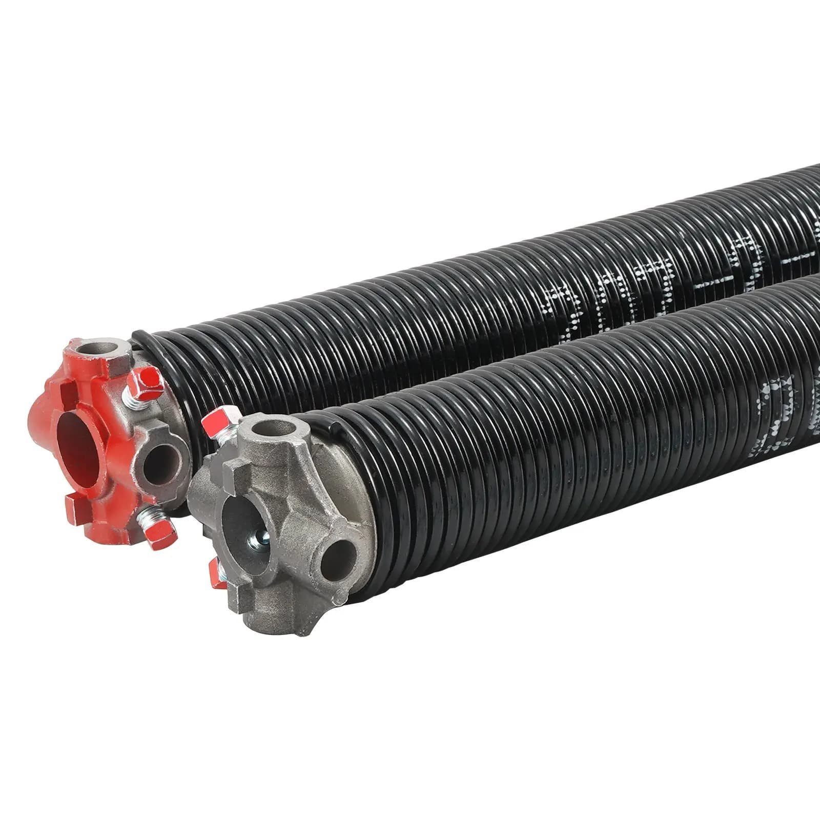 Molle a torsione per porta garage, coppia da 0,207 x 2 x 22 pollici, 16000 cicli, molle per porta garage con barre di avvolgimento antiscivolo, guanti