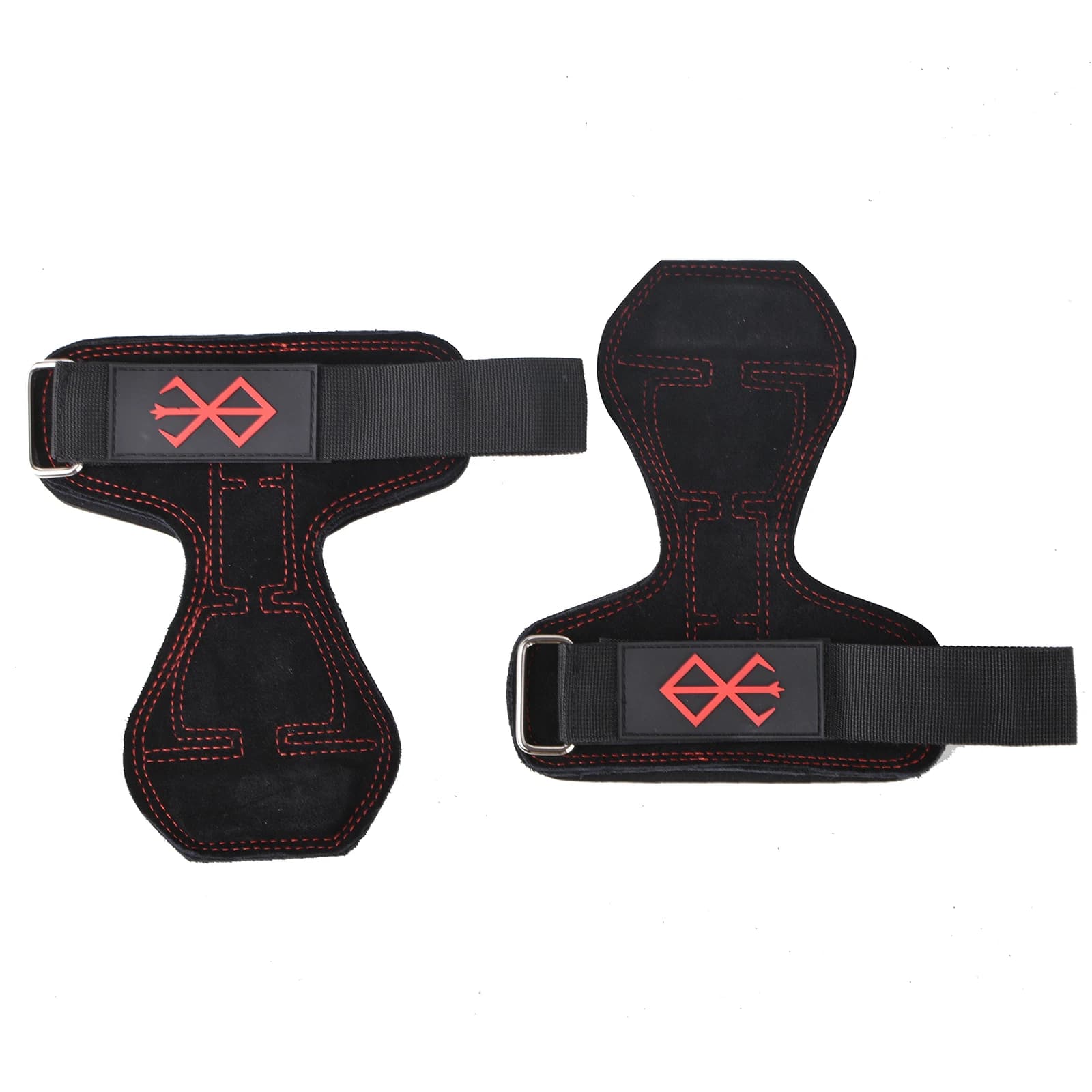 Cinturino da polso per sollevamento, cinturini da polso per sollevamento pesi in doppia pelle per allenamento della forza in palestra, polsini imbottiti in neoprene - per uomo