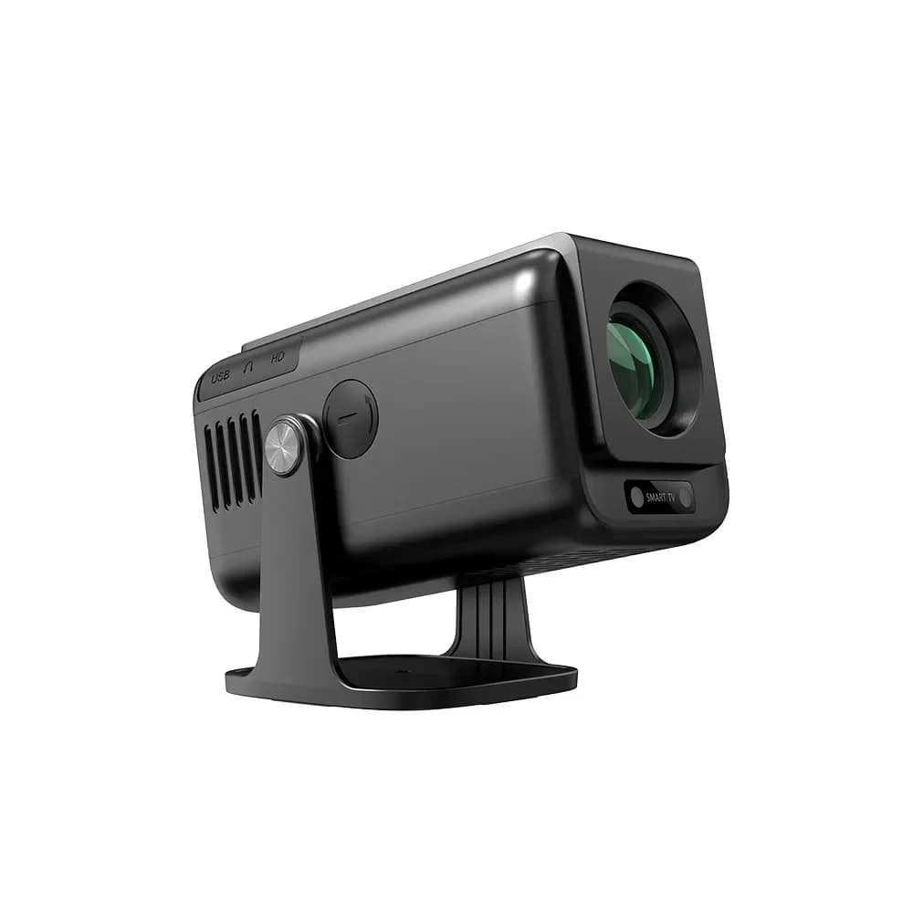 Proiettore Portatile Transfrontaliero per Casa, Proiezione Wireless 4K Cinema, Proiettore Android Portatile Mini