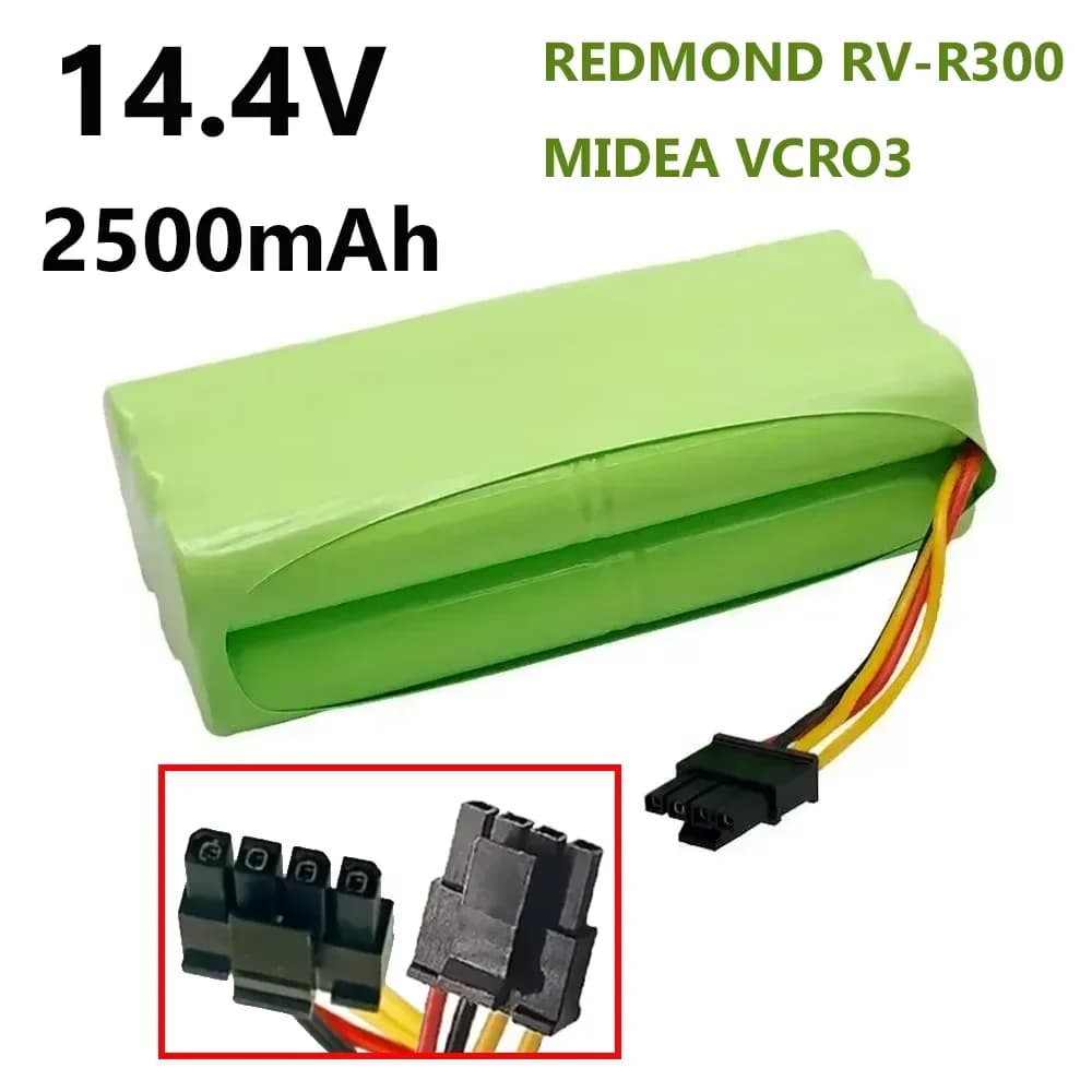 AA Rechargeable Battery Ni-MH 14.4V 2500mAh for Ecovacs Deebot Deepoo X600 ZN605 ZN606 ZN609 Vacuum Cleaner Robot