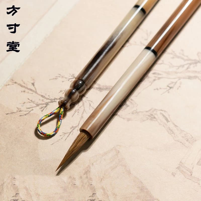 Professional thin gold body brush set, special for calligraphy, Song Huizong brush, Langhao Chinese painting calligraphy pen, sm