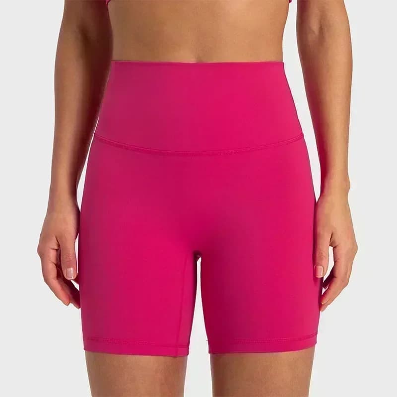 High Waist Lemon Align Women's Sports Shorts, Breathable, Fast Drying, For Running, Fitness, Training, Yoga, Cycling