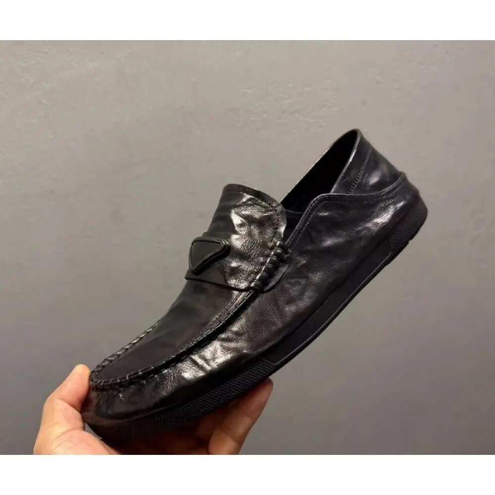 Handcrafted Black Leather Driver Loafer – Buttery Soft, Versatile Comfort & Timeless Charm