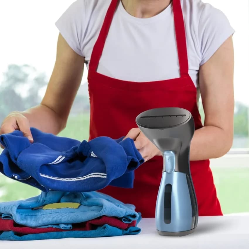 Ferro da Stiro Portatile Mini, Stiratore a Vapore Manuale per Vestiti, Stiratore Professionale per Indumenti, Mini Ferro da Stiro Portatile