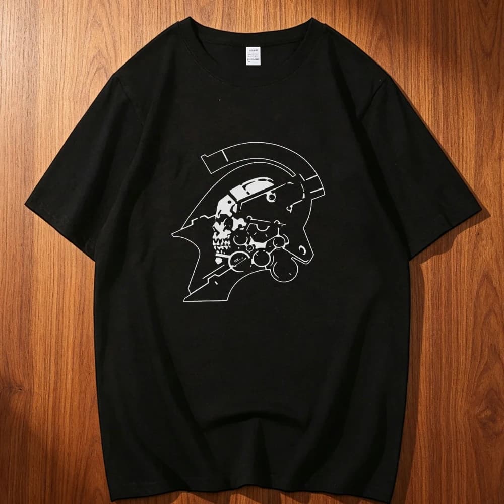Metal Gear Solid cotton tshirt teen Digital aesthetic Gothic kawaii 2000s t-shirt Pop Culture Psychedelic University Gothic