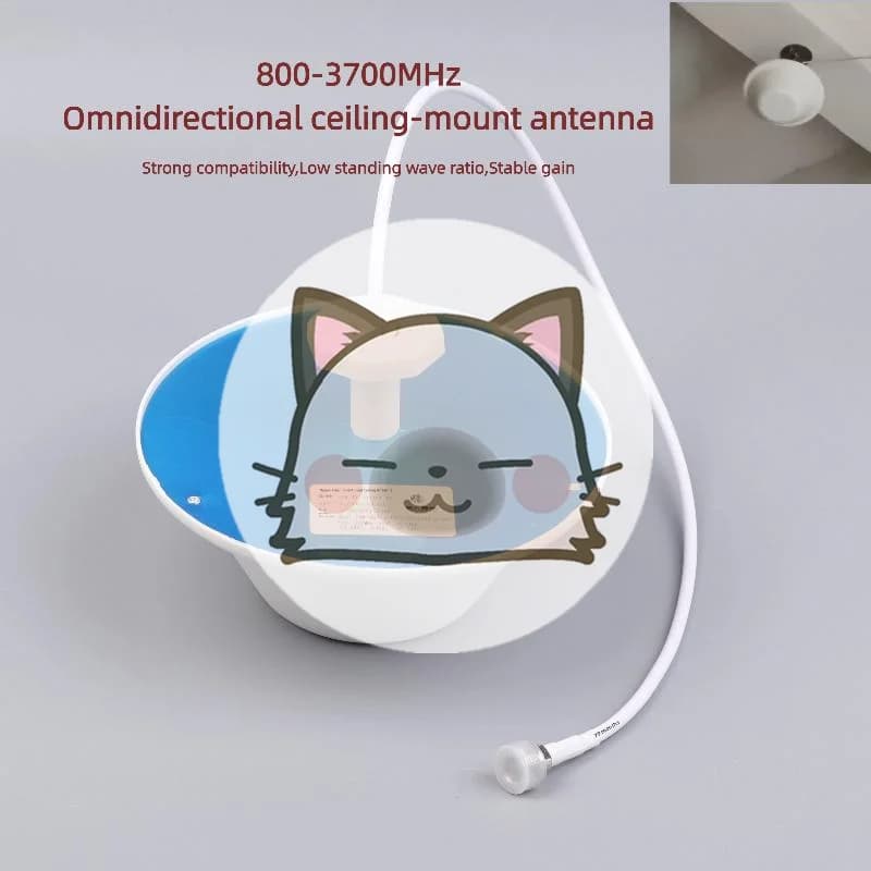 Nuova Antenna da Soffitto per Interni 800-3700MHz 5G Wifi per Amplificatore di Segnale Cellulare GSM DCS WCDMA Ripetitore