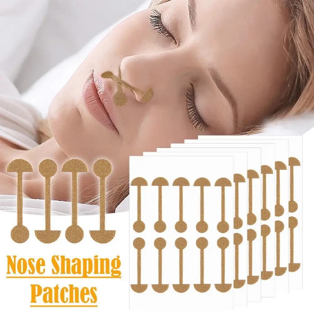 50/100 pieces small stickers for nose wings with nasal stickers patches for nasal wings narrows noses for string and orthopedic