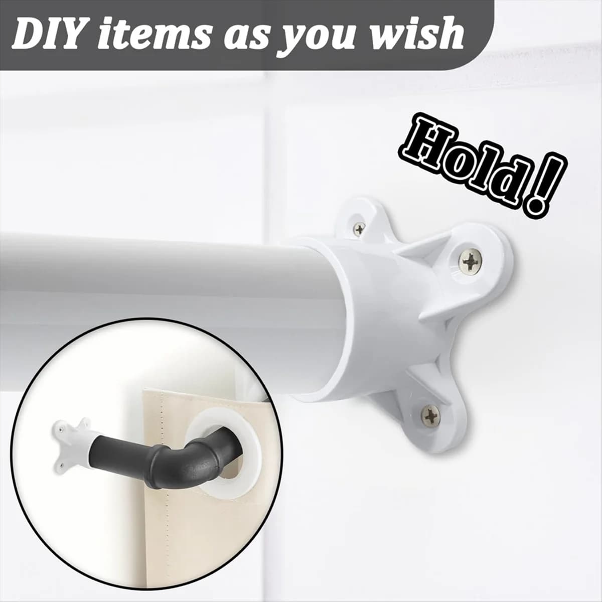A002 25 confezioni da 1/2 pollici flangia in PVC tappo per gamba del tavolo raccordi per mobili tappi per linguette a vite per la produzione di piedi di supporto per mobili da costruzione
