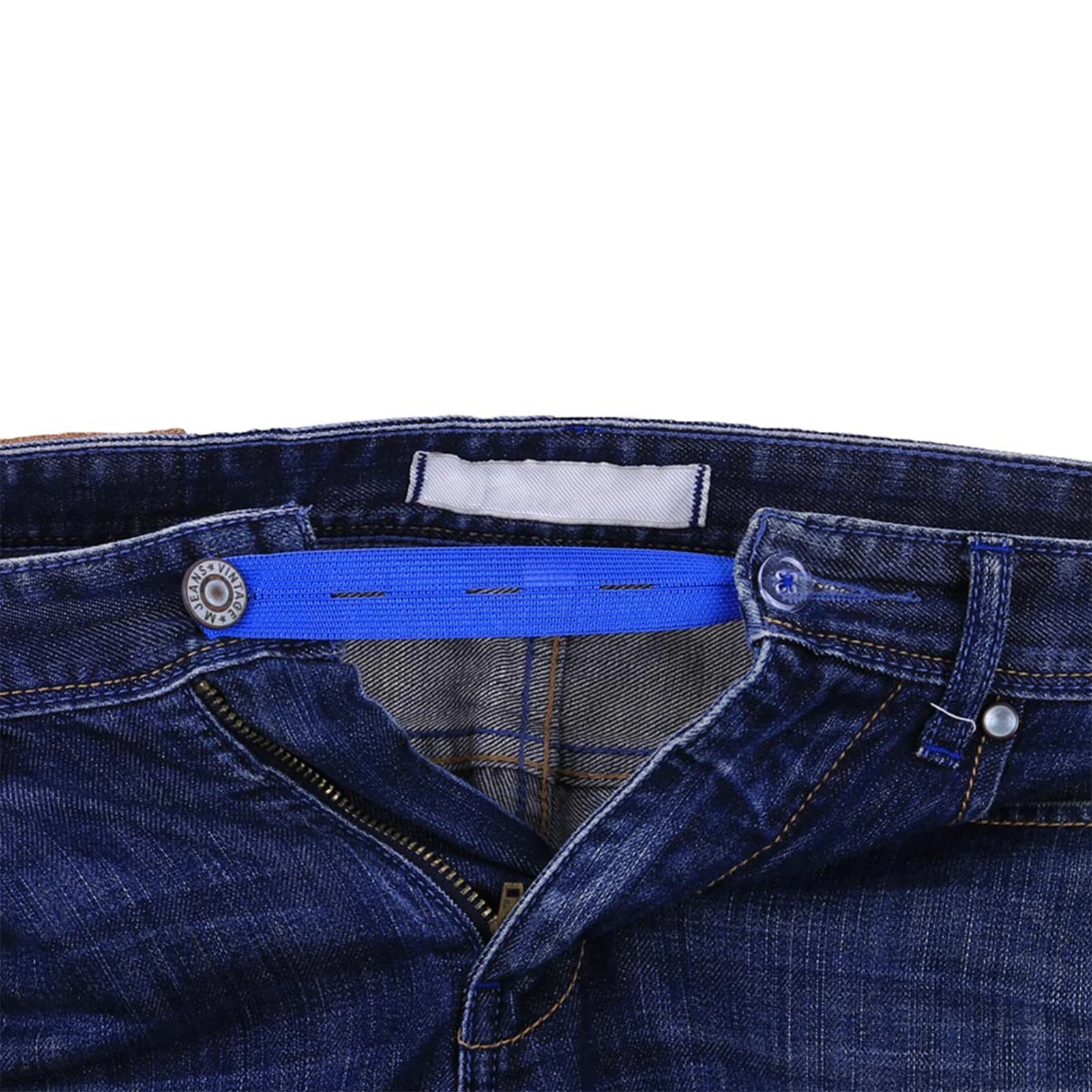 Estensore per Cintura Pantaloni, Allargatore Elastico per Vita, Estensore Regolabile per Cinture, Accessori per Abbigliamento Uomo Donna