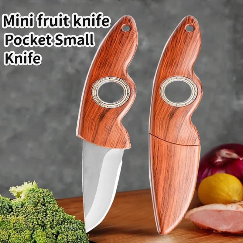 Portable rotary knife mannaia for meat cutter to bone kitchen knife for domestic use kitchen knife pocket knife kitchen knife for barbecue